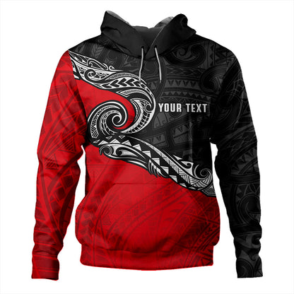 New Zealand Hoodie Maori Tribal Design Flag Style