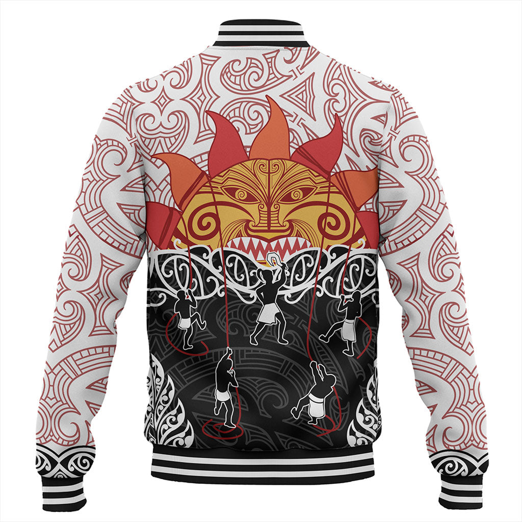 New Zealand Baseball Jacket Design Maui Slowed The Sun