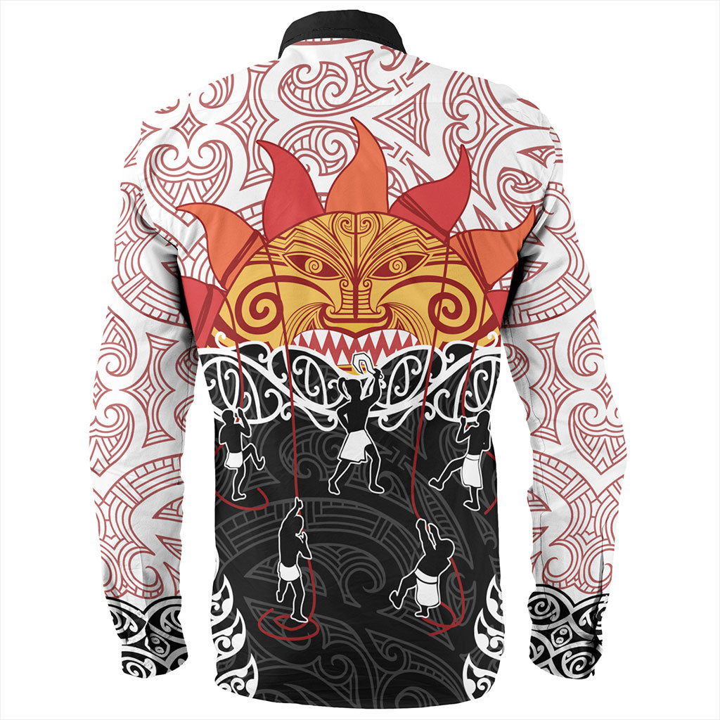 New Zealand Long Sleeve Shirt Design Maui Slowed The Sun