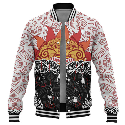 New Zealand Baseball Jacket Design Maui Slowed The Sun