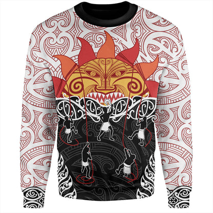 New Zealand Sweatshirt Design Maui Slowed The Sun