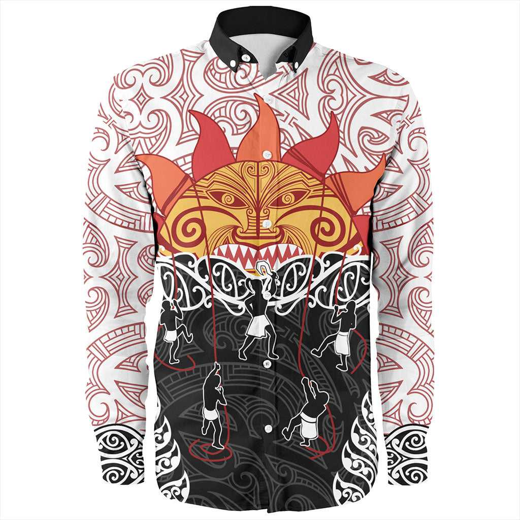 New Zealand Long Sleeve Shirt Design Maui Slowed The Sun