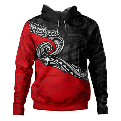 New Zealand Hoodie Maori Tribal Design Flag Style