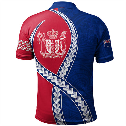 New Zealand Polo Shirt Tribal Polynesian In My Heart