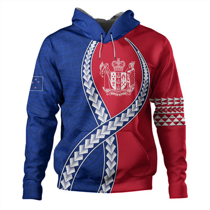 New Zealand Hoodie Tribal Polynesian In My Heart