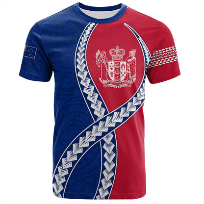 New Zealand T-Shirt Tribal Polynesian In My Heart