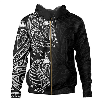 New Zealand Hoodie Maori Ta Moko Tattoo