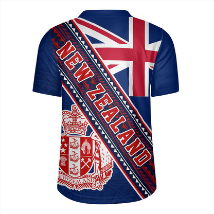 New Zealand Rugby Jersey Flag And Coat Of Arms