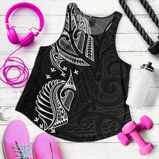 New Zealand Women Tank Maori Ta Moko Tattoo