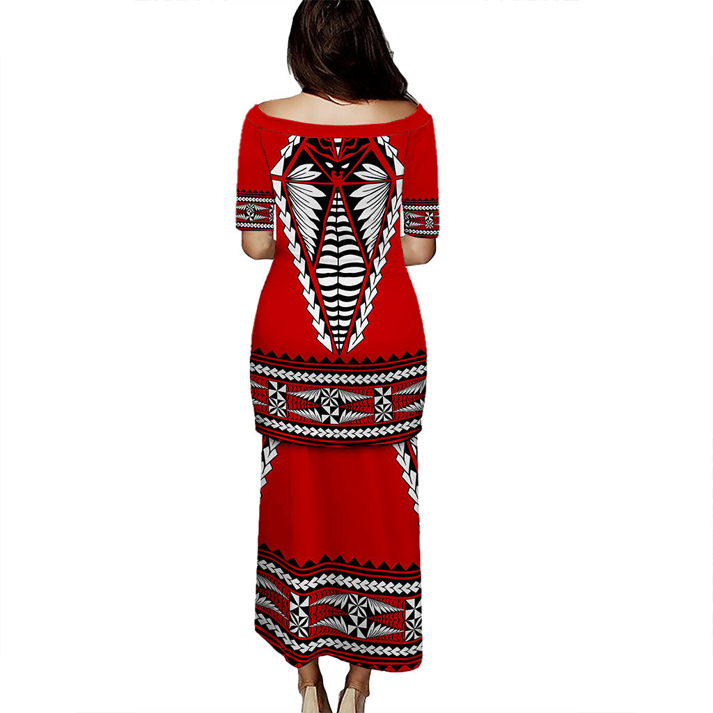 Tonga Puletasi Ngatu Design