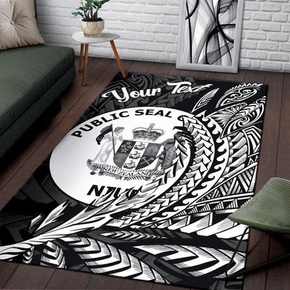 Niue Area Rug - Custom Personalised Wings Style