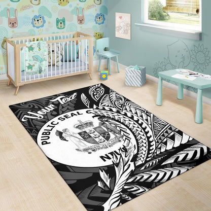 Niue Area Rug - Custom Personalised Wings Style