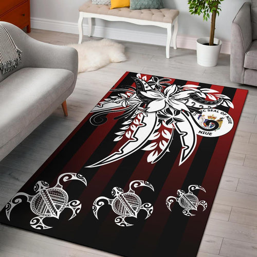 Niue Area Rug - Vertical Stripes Style