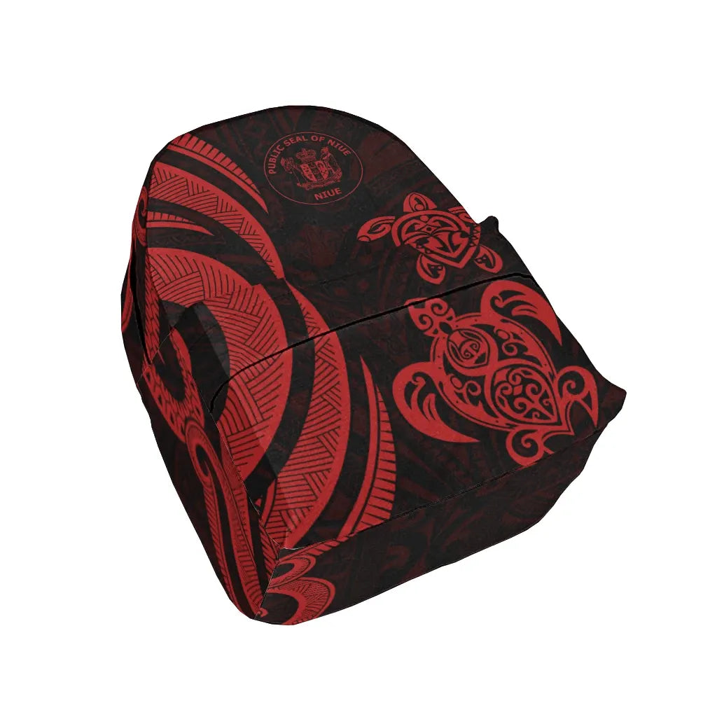 Niue Backpack - Red Tentacle Turtle