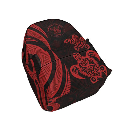 Niue Backpack - Red Tentacle Turtle