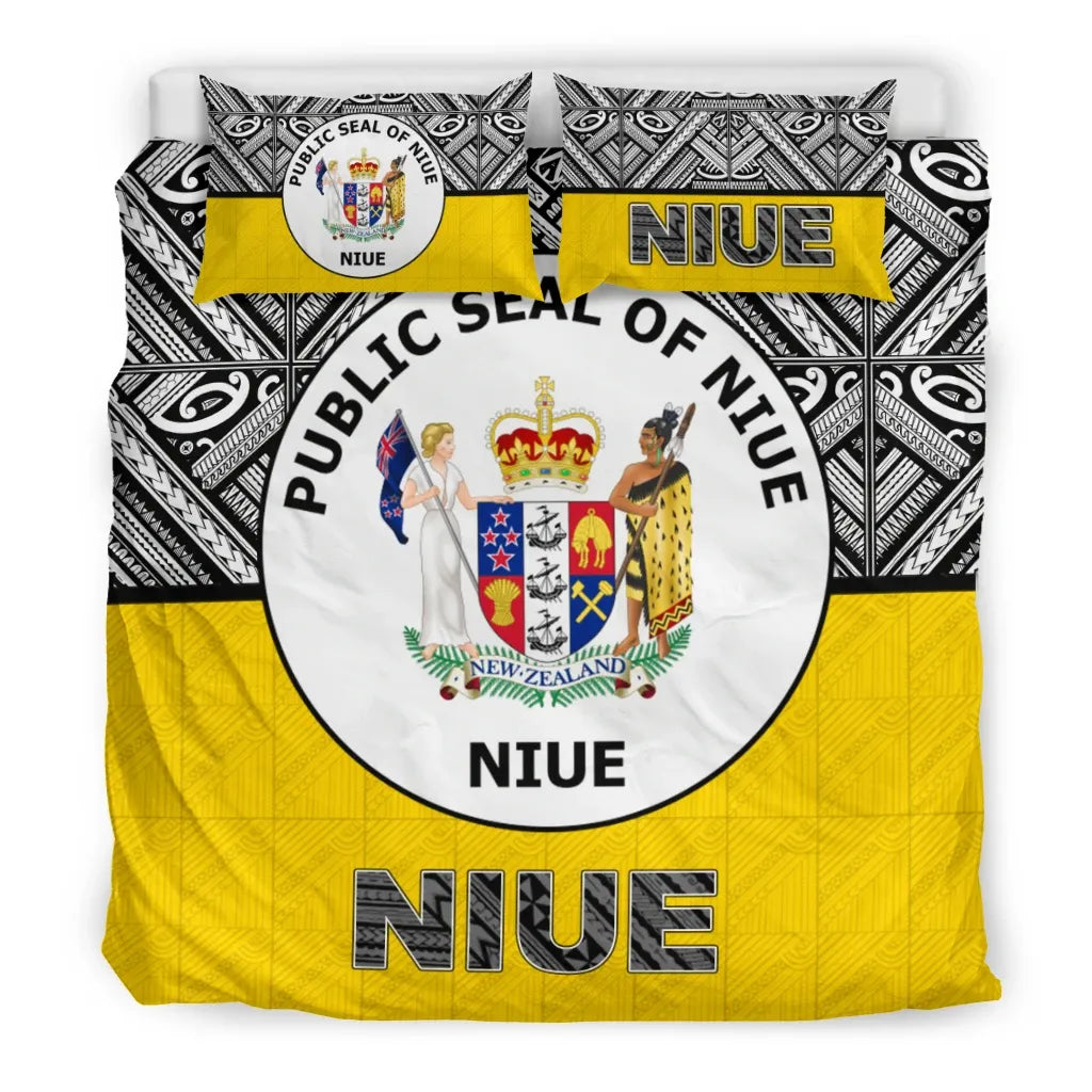 Niue Duvet Cover Set - Polynesian Design