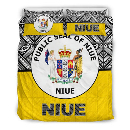 Niue Duvet Cover Set - Polynesian Design