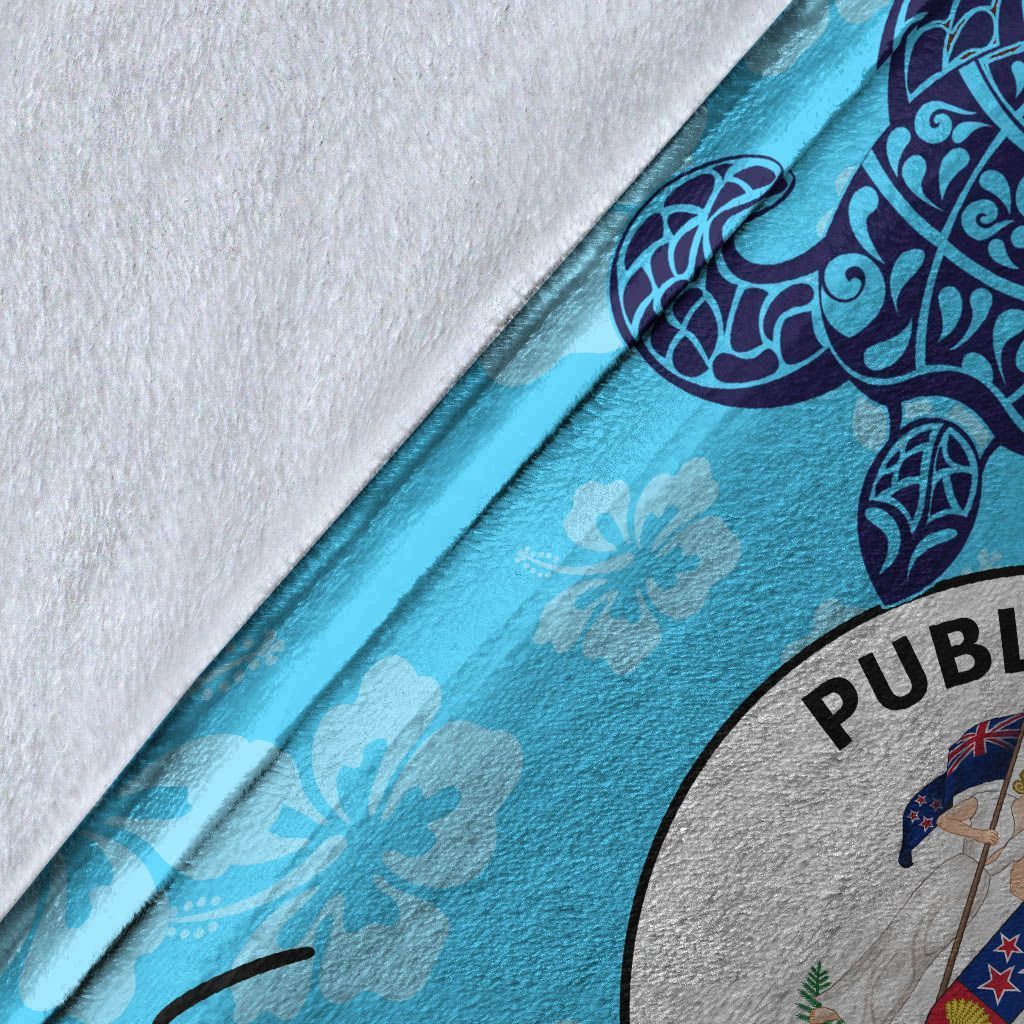 Niue Custom Personalised Premium Blanket - Tropical Style