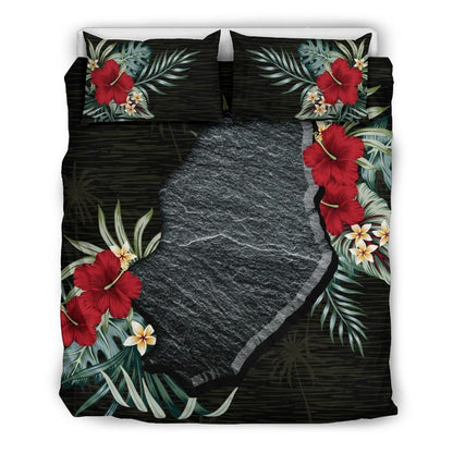 Niue Duvet Cover Set - Hibiscus Map