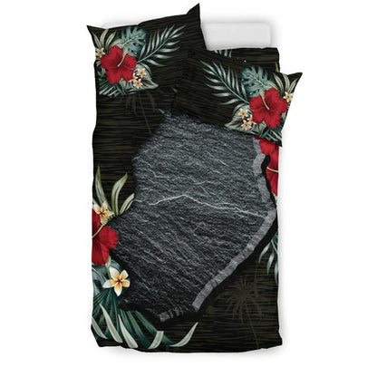 Niue Duvet Cover Set - Hibiscus Map