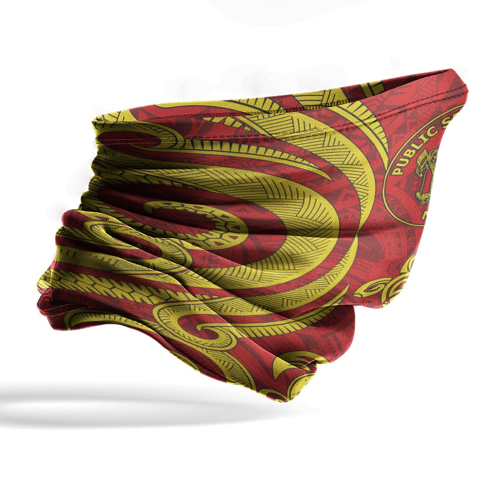 Niue Neck Gaiter - Turtle Tentacle Gold