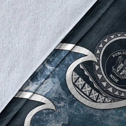 Niue Polynesian Premium Blanket - Ocean Style