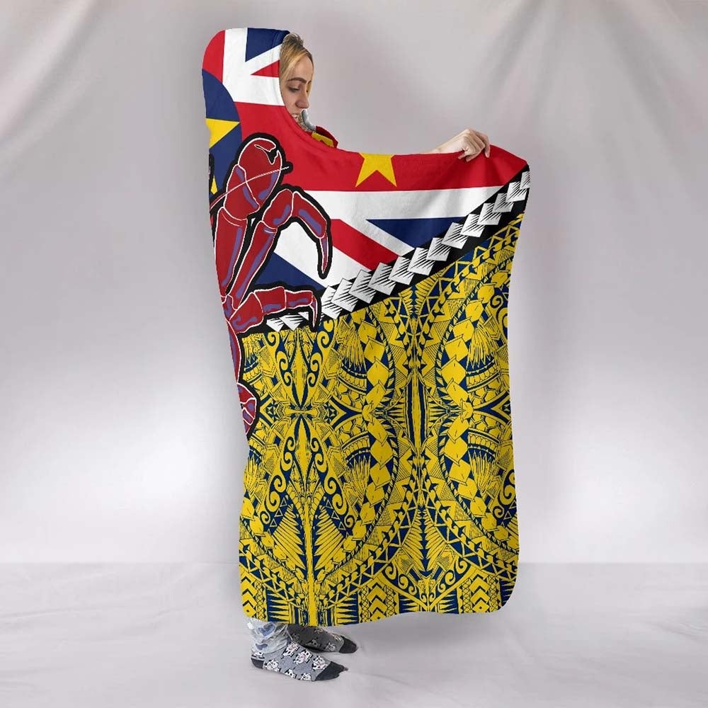 Niue Special Hooded Blanket