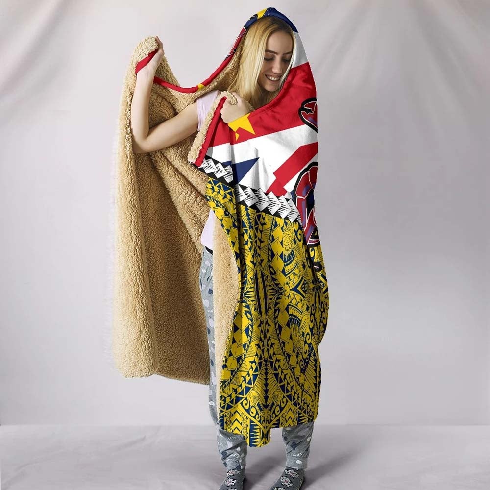 Niue Special Hooded Blanket