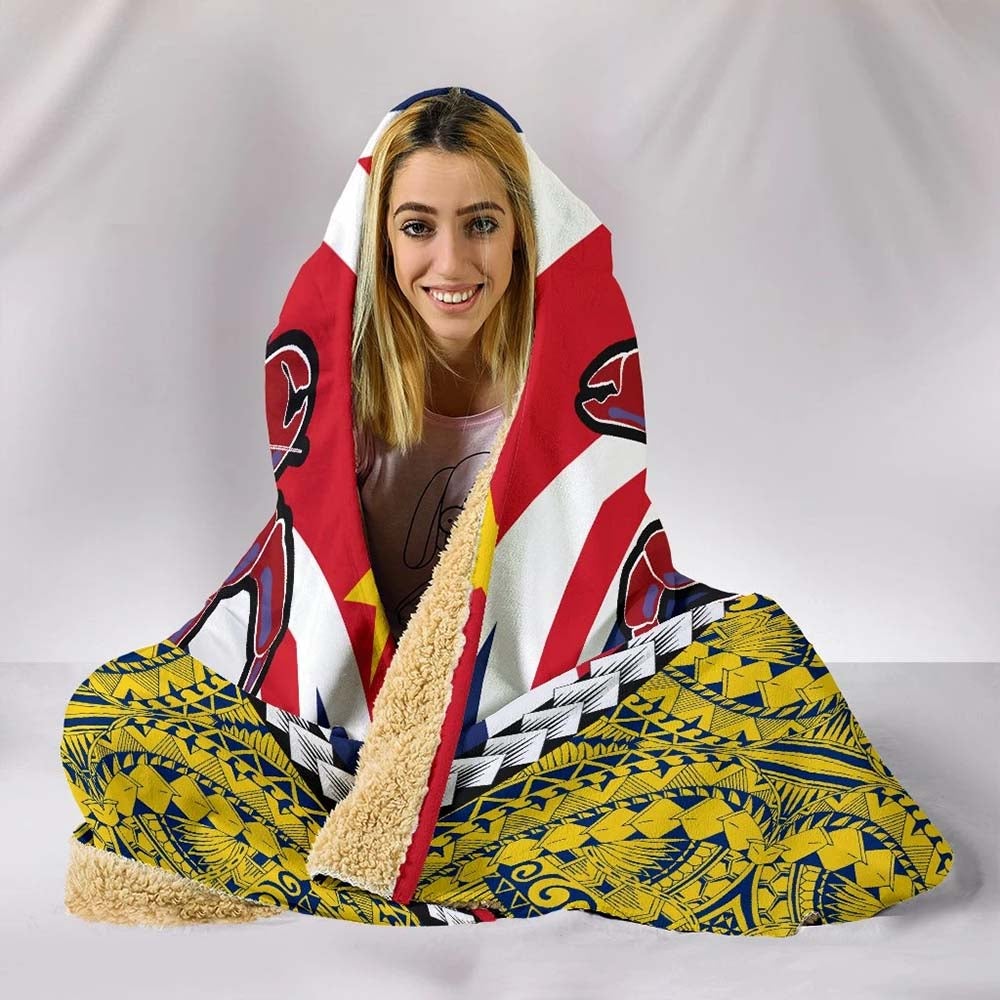 Niue Special Hooded Blanket