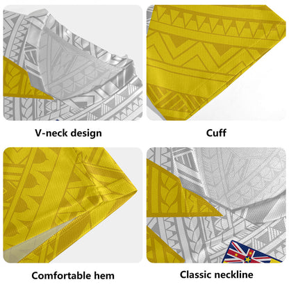 Niue Rugby Jersey Polynesian Tattoo Flag And Coat Of Arms