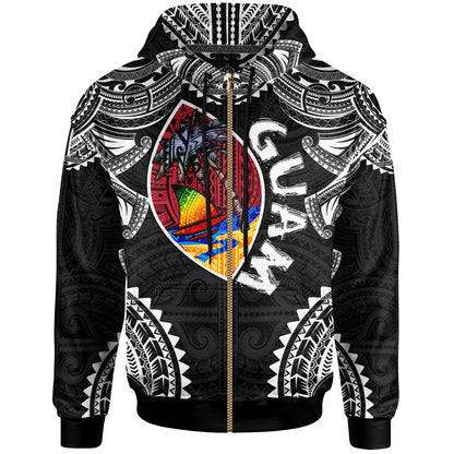 Guam Hoodie - Custom Guam Independence Day '' Wish You A Very Happy Independence Day '' With Polynesian Patterns