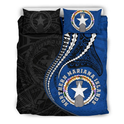 Polynesian Bedding Set - Northern Mariana Islands Duvet Cover Set Kanaloa Tatau Gen Mp