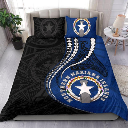 Polynesian Bedding Set - Northern Mariana Islands Duvet Cover Set Kanaloa Tatau Gen Mp