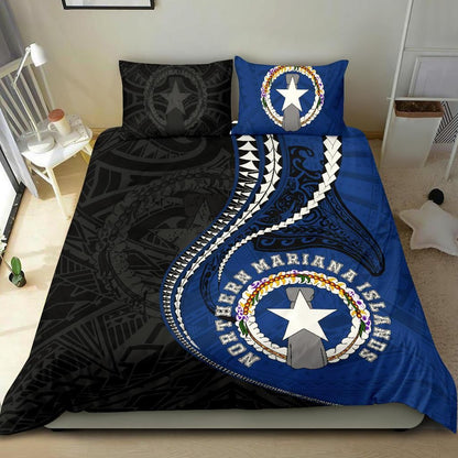 Polynesian Bedding Set - Northern Mariana Islands Duvet Cover Set Kanaloa Tatau Gen Mp