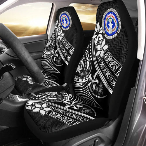 Northern Mariana Islands Car Seat Cover - The Flow OF Ocean