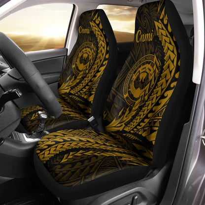 Northern Mariana Islands Car Seat Cover - Wings Style