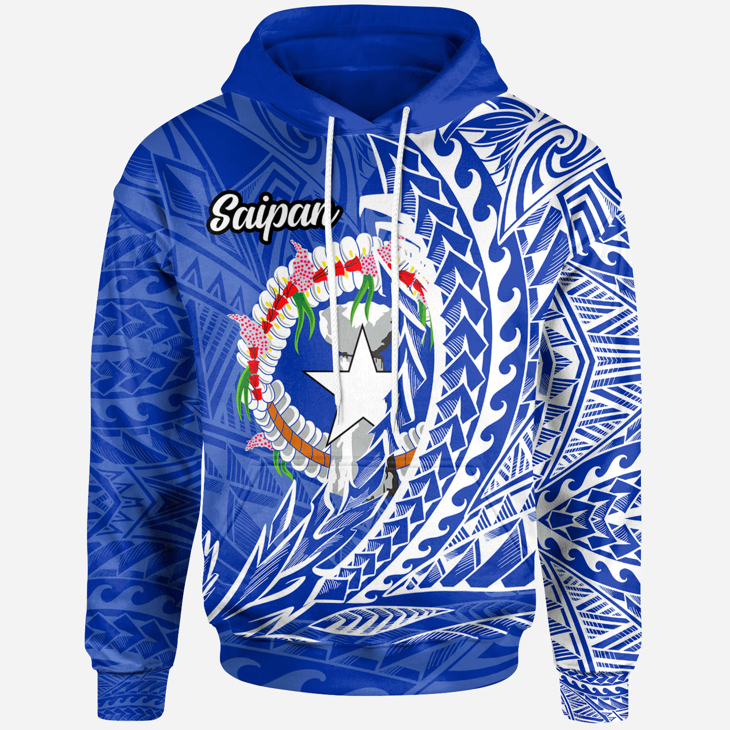 Northern Mariana Islands Hoodie - Saipan Wings Style