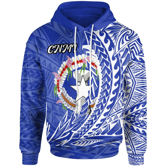 Northern Mariana Islands Hoodie - Wings Style