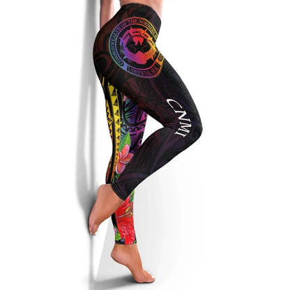 Northern Mariana Islands Legging - Tropical Hippie Style