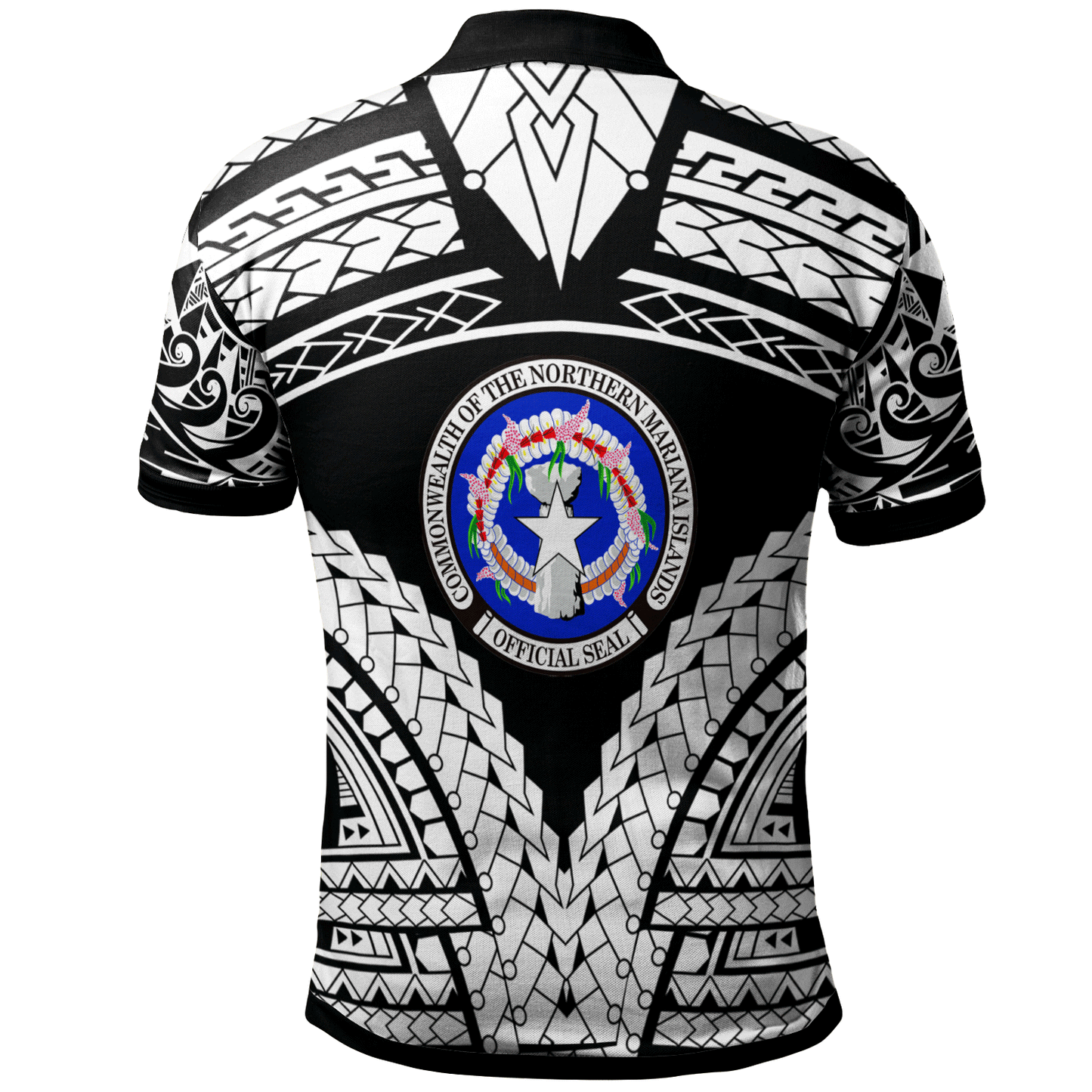 Northern Mariana Islands Polo Shirt - A Piece Of My Heart White Color