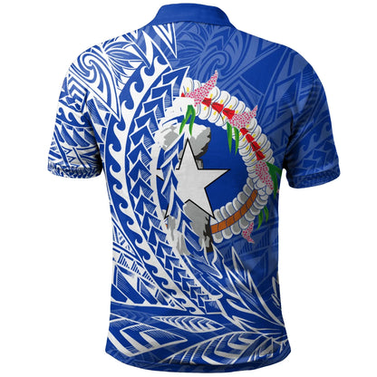 Northern Mariana Islands Polo Shirt - San Jose Wings Style