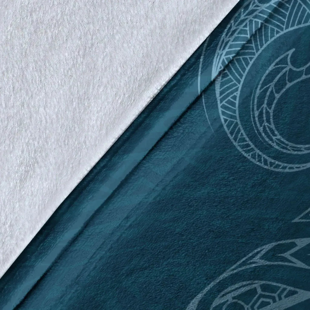 Northern Mariana Islands Premium Blanket -  Polynesian Style