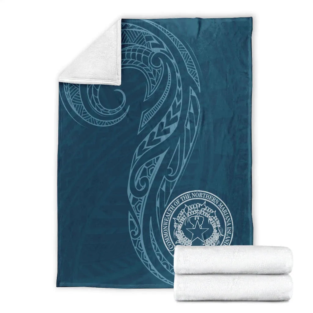 Northern Mariana Islands Premium Blanket -  Polynesian Style