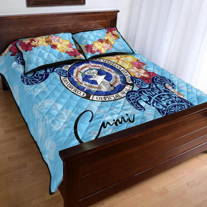 Northern Mariana Islands Quilt Bed Set - Tropical Style