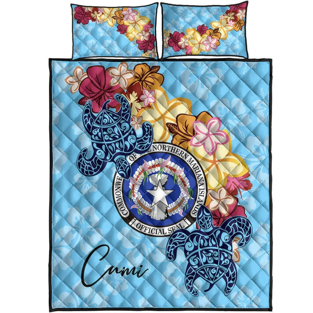 Northern Mariana Islands Quilt Bed Set - Tropical Style
