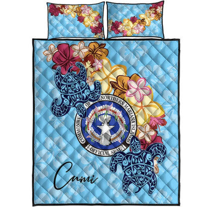 Northern Mariana Islands Quilt Bed Set - Tropical Style
