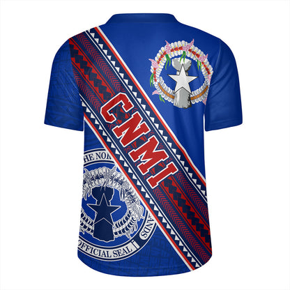 Northern Mariana Islands Rugby Jersey Flag And Coat Of Arms