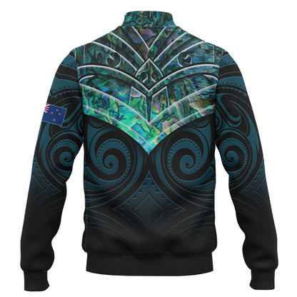 New Zealand Baseball Jacket NZ Warriors PÄua Style