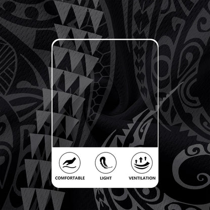 Hawaii Rugby Jersey Polynesia Kakau Style