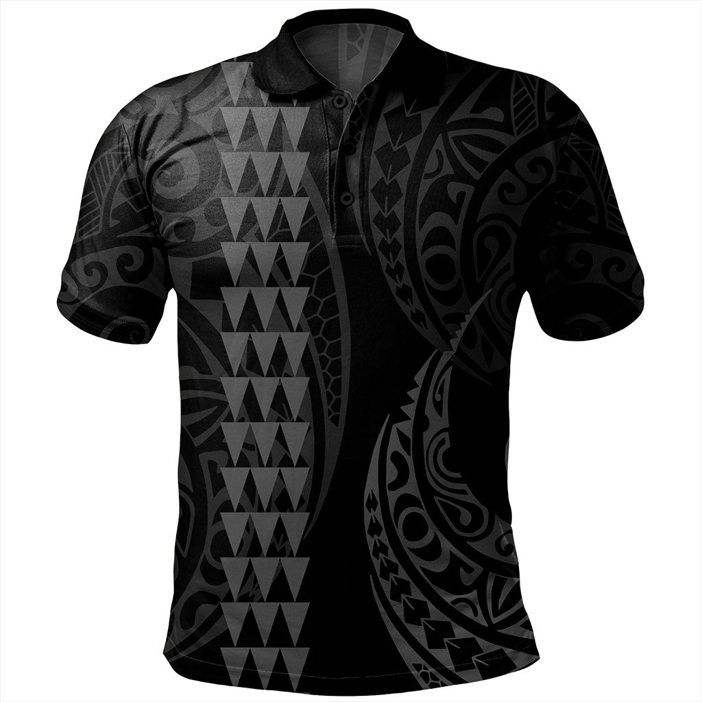 Hawaii Polo Shirt Polynesia Kakau Style